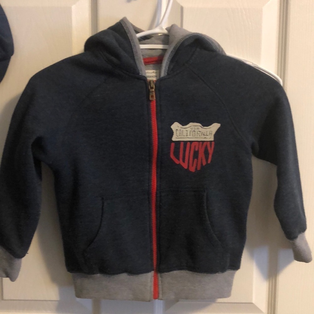 Zip up hoodie